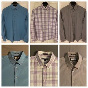 3x Express 1MX Dress/Work Shirts (MD)